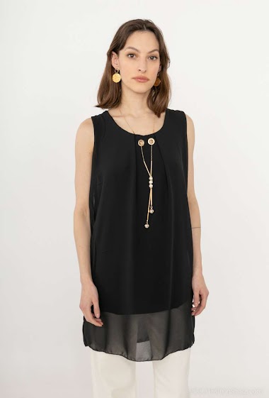 Großhändler RZ Fashion - Kleid mit Halskette