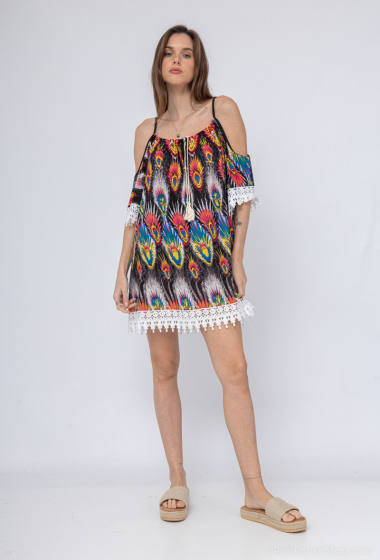 Wholesaler RZ Fashion - Printed strappy dress