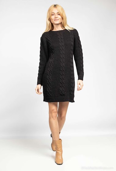 Wholesaler RZ Fashion - Twisted sweater dress