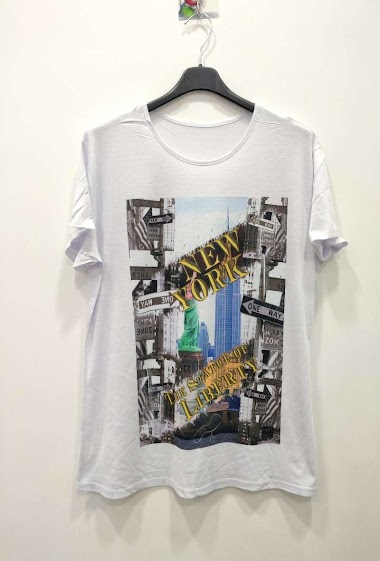 Grossiste RZ Fashion - T-shirt imprimé.