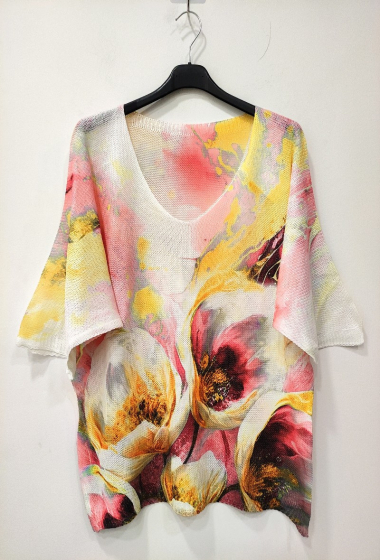 Printed top. RZ Fashion | Paris Fashion Shops