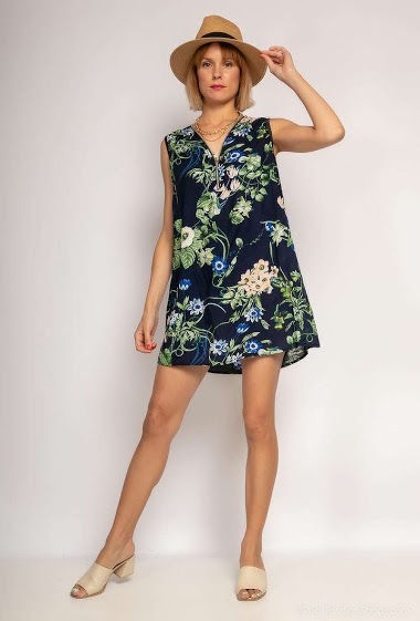 Wholesaler RZ Fashion - Tunic with flower print