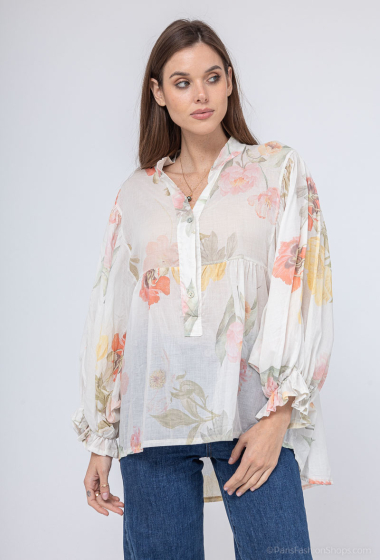 Wholesaler Saison du vent - Floral print blouse