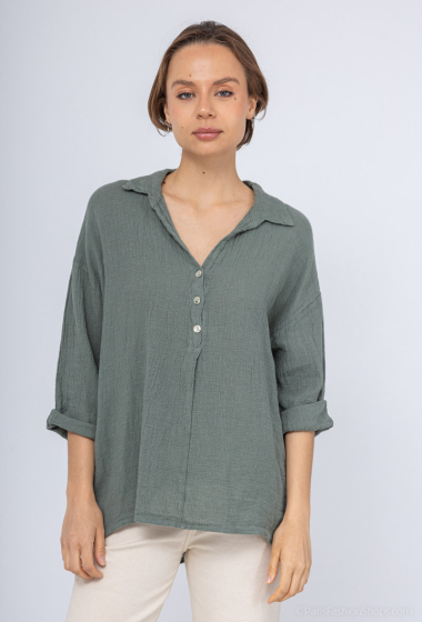 Wholesaler Saison du vent - 4/3 sleeve blouse