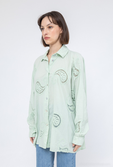 Wholesaler Saison du vent - Embroidery shirt