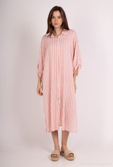 Wholesaler Saison du vent - Fine and light shirt dress