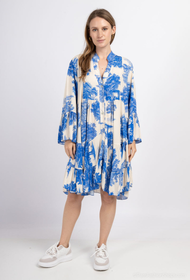 Wholesaler Saison du vent - Short button print dress