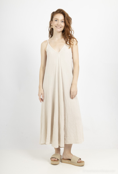 Wholesaler Saison du vent - Long cotton gauze dress