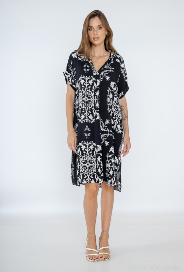 Wholesaler Saison du vent - Printed mid-length dress