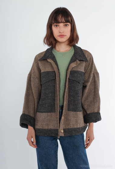 Wholesaler Saison du vent - Vintage oversized jacket
