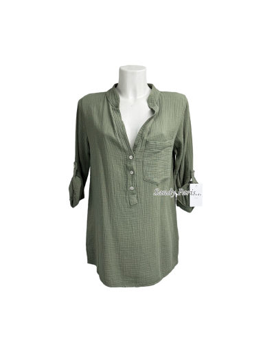 Wholesaler Sandy Paris - Cotton gauze blouse