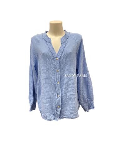 Wholesaler Sandy Paris - Cotton gauze shirt