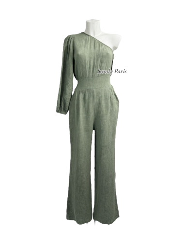 Wholesaler Sandy Paris - Asymmetrical jumpsuit with pocket