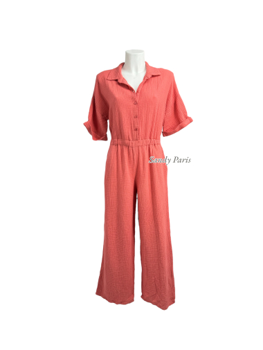Wholesaler Sandy Paris - Gauze cotton jumpsuit
