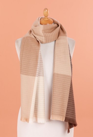 Großhändler Sandy Paris - Scarf scarf printed with wool