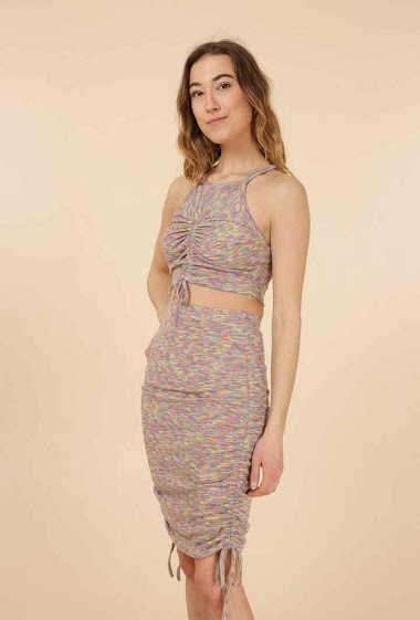 Wholesaler Sandy Paris - set top and skirt