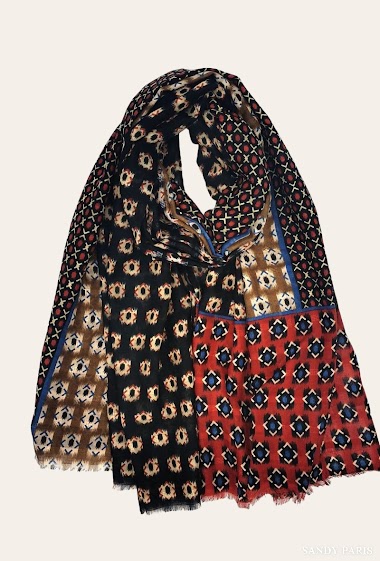 Grossiste Sandy Paris - Foulard imprime