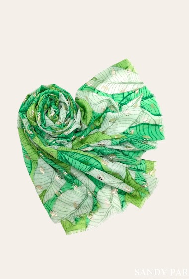 Grossiste Sandy Paris - Foulard imprime