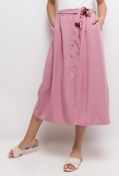 Wholesaler Sandy Paris - Lyocell maxi skirt