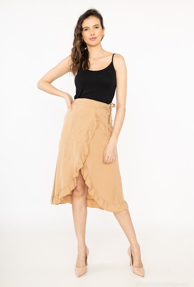 Wholesaler Sandy Paris - Lyocell wrap skirt
