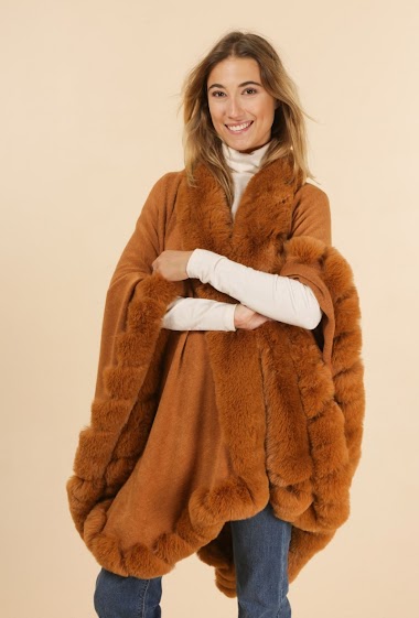 Mayorista Sandy Paris - Fur cape coat