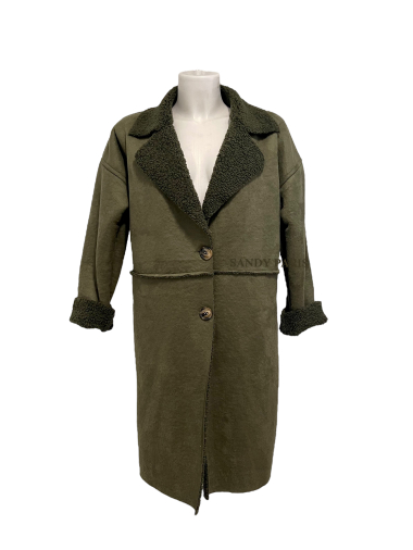 Wholesaler Sandy Paris - Shearling effect coat