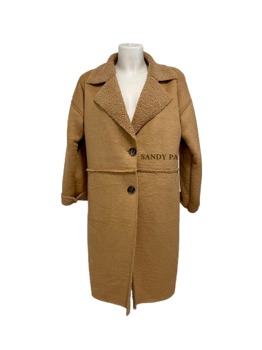 Wholesaler Sandy Paris - Shearling effect coat