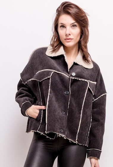 Wholesaler Sandy Paris - Faux shearling coat