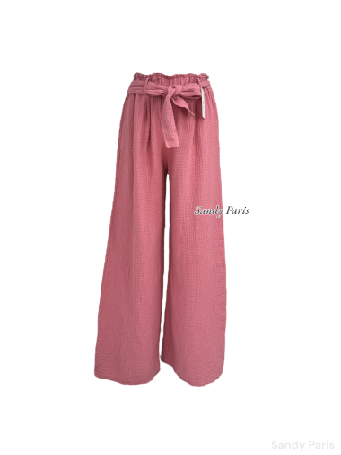 Wholesaler Sandy Paris - Cotton gauze pants