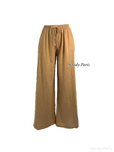 Grossiste Sandy Paris - Pantalon en coton gaze