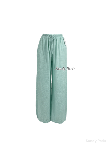 Grossiste Sandy Paris - Pantalon en coton gaze