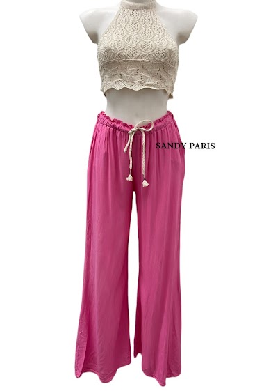 Wholesaler Sandy Paris - Fluid pants with drawstring