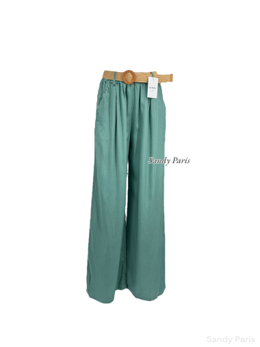 Wholesaler Sandy Paris - Lyocell trousers with belt