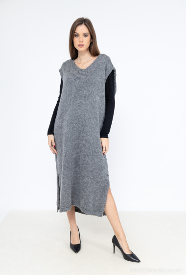 Wholesaler Sandy Paris - Long sleeveless sweater