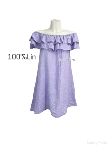 Wholesaler Sandy Paris - 100% Linen dress
