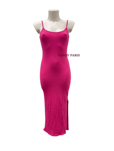 Wholesaler Sandy Paris - Ribbed slit dress