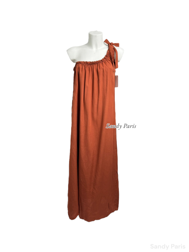 Großhändler Sandy Paris - Asymmetrisches Lyocell-Kleid
