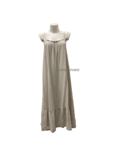 Großhändler Sandy Paris - Kleid aus Gaze-Baumwolle