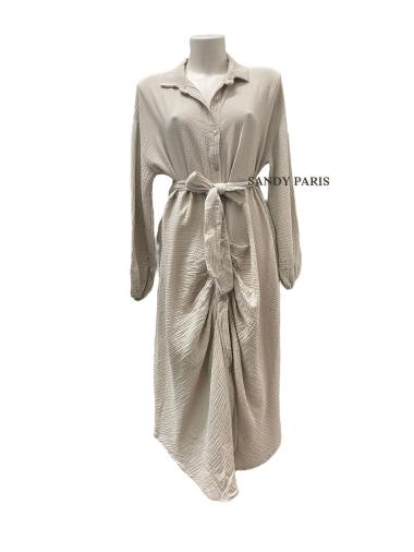 Großhändler Sandy Paris - Kleid aus Gaze-Baumwolle