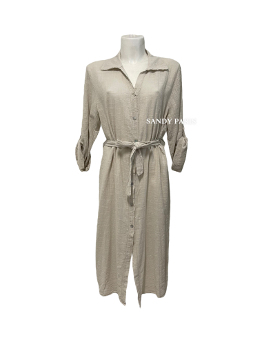 Wholesaler Sandy Paris - Rustic cotton dress