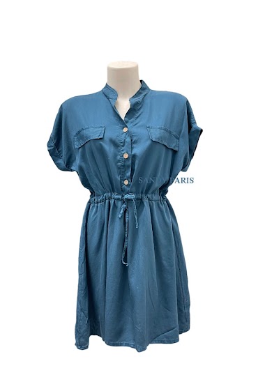 Wholesaler Sandy Paris - Buttoned dress Lyocell