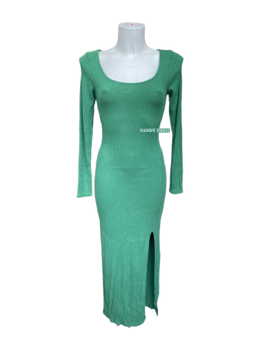Wholesaler Sandy Paris - Knit dress with slit