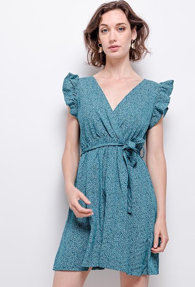 Wholesaler Sandy Paris - Tencel Printed dress