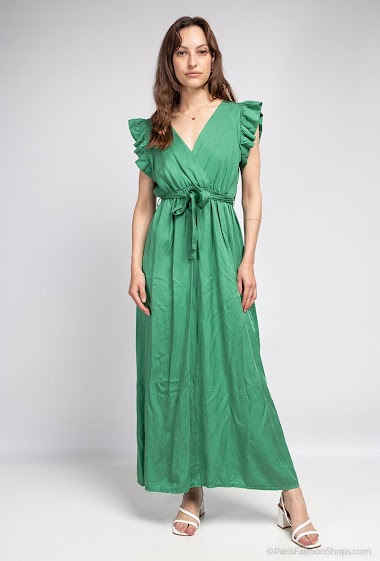 Großhändler Sandy Paris - Langes Kleid aus Lyocell/Tencel