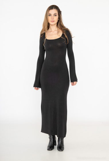 Großhändler Sandy Paris - Kleid mit Bardot-Ausschnitt