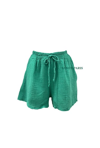 Wholesaler Sandy Paris - Gauze cotton shorts