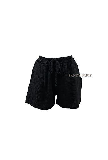 Großhändler Sandy Paris - Shorts aus Baumwollgaze