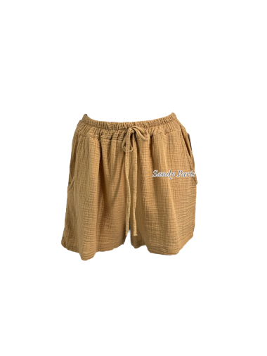 Wholesaler Sandy Paris - Cotton gauze shorts