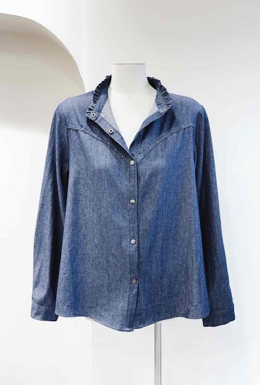 Wholesaler SARAH JOHN - Denim blouse