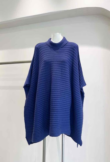 Wholesaler SARAH JOHN - Striped knit cape
